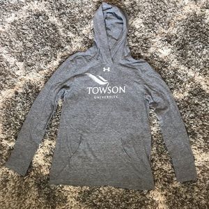 Towson Univeristy U/A Long Sleeve With Hood